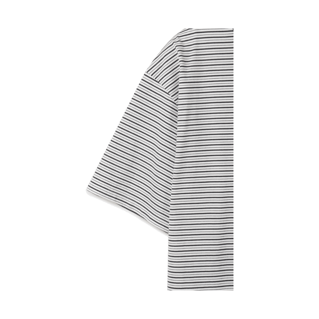 24/7 시리즈 USA 코튼 32수/2 멀티 스트라이프 티셔츠 화이트(24/7 series USA Cotton 32's/2 Multi Stripe Tee White) - 4