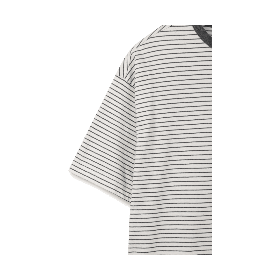 24/7 시리즈 USA 코튼 20수 스트라이프 티셔츠 아이보리(24/7 series USA Cotton 20's Stripe Tee Ivory) - 4