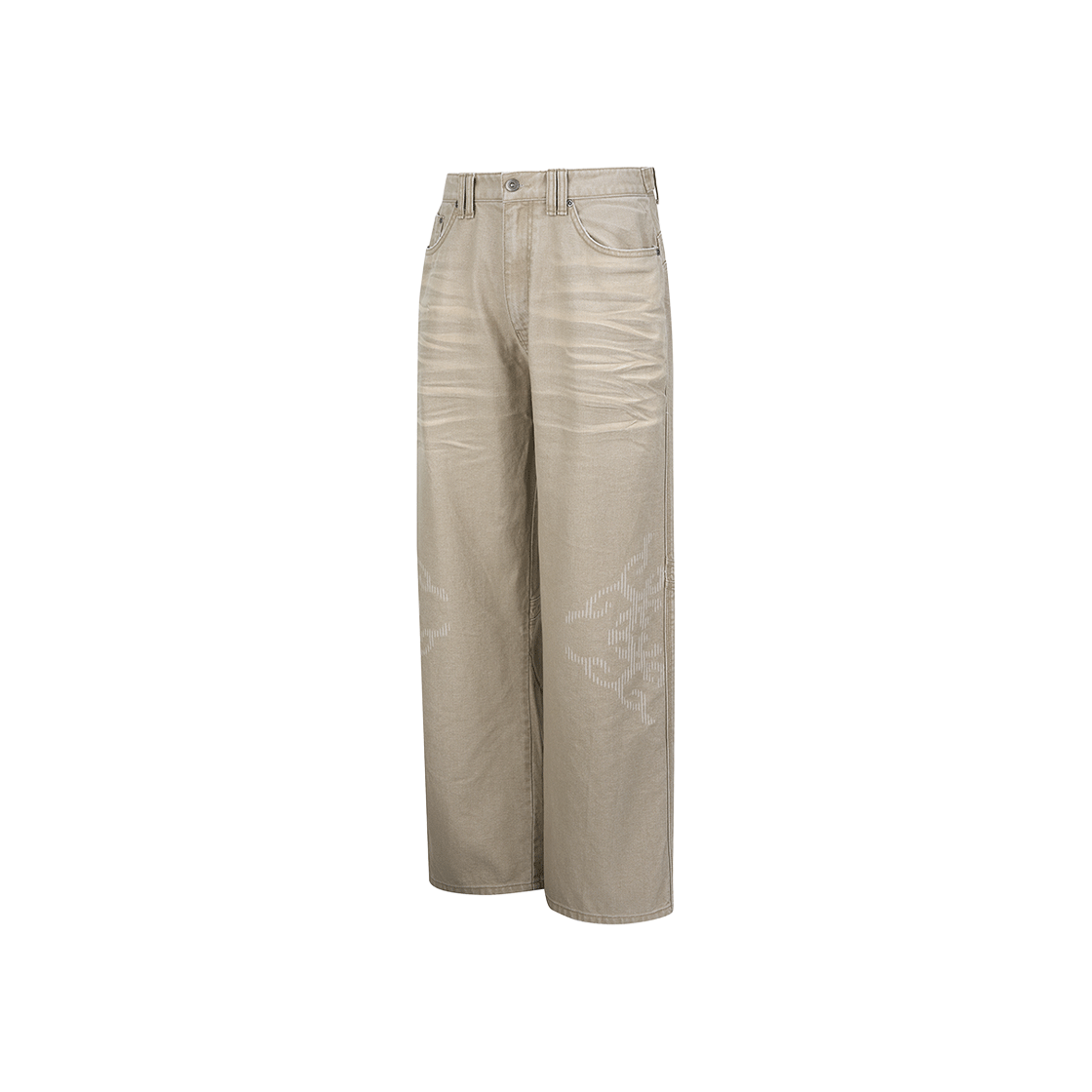 엔드릭스 사일런트 번 서페이스 데님 팬츠 베이지(EDLIX Silent Burn Surface Denim Pants Beige)