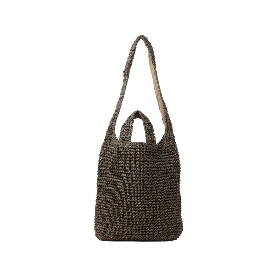 빔즈 보이 페이퍼 숄더백 다크 브라운(Beams Boy Paper Shoulder Bag Dark Brown)