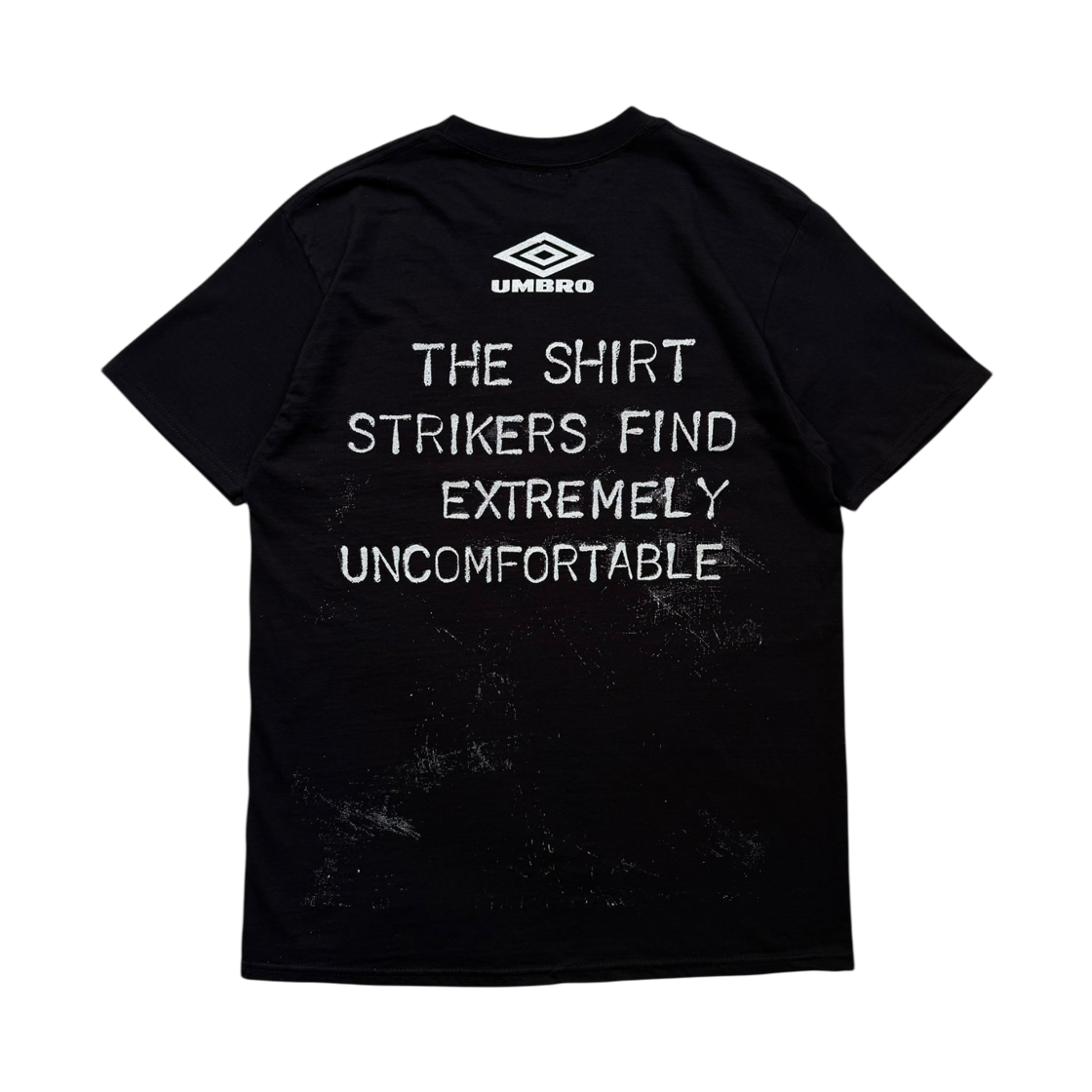 엄브로 x 세컨드하프 세이프 핸즈 티셔츠 블랙(Umbro x Secondhalf.pdf Safe Hands T-Shirt Black) - 2