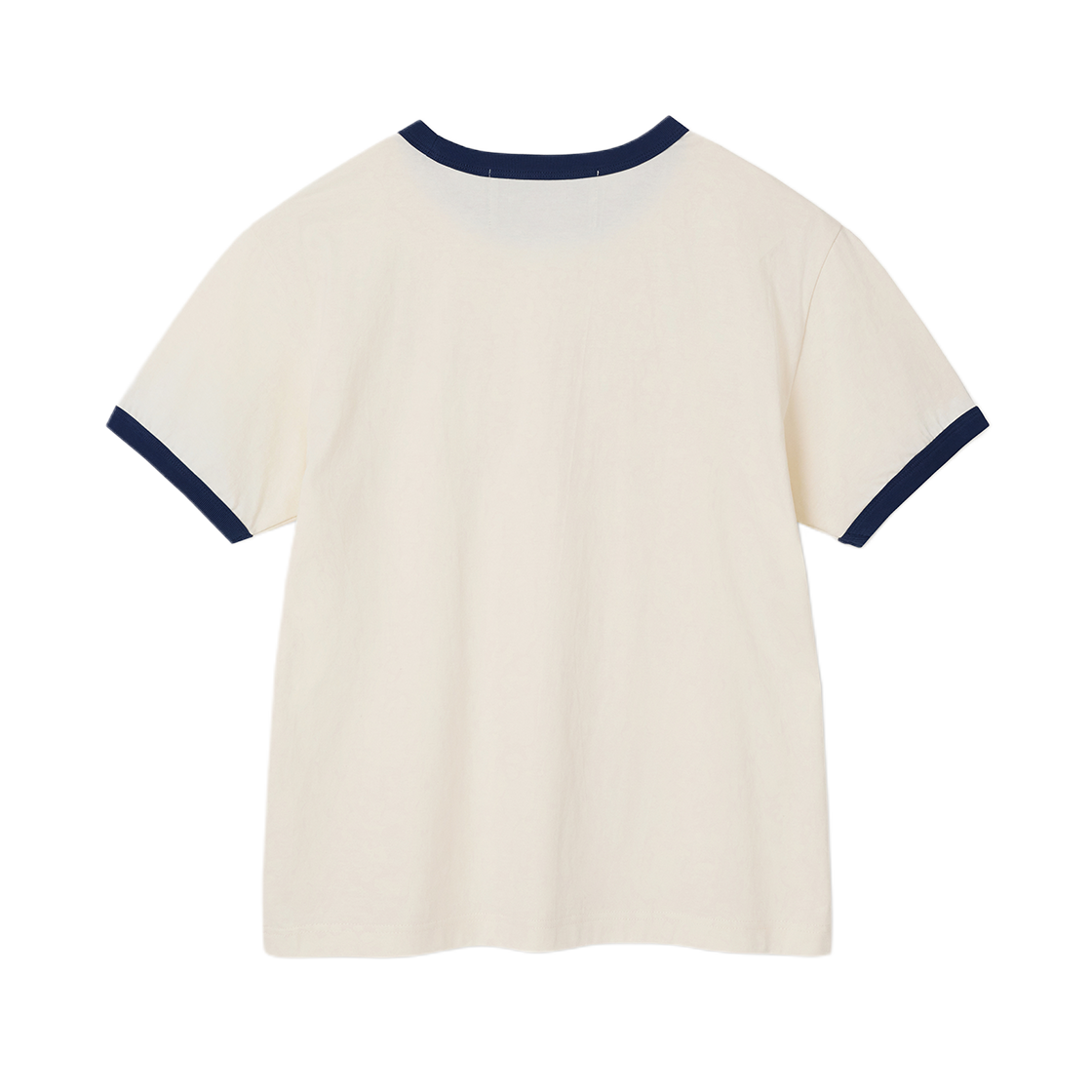 세터 x 몬치치 링거 반팔 티셔츠 크림(SATUR x Monchhichi Ringer T-Shirt Cream) - 2