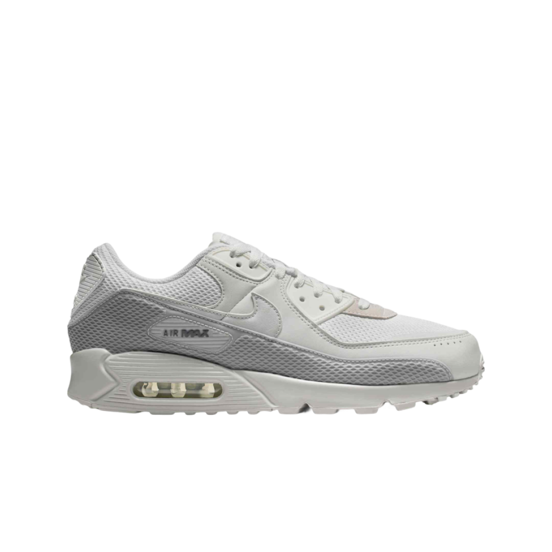 IM5759-100 Nike Air Max 90 Premium Off White Grey Fog