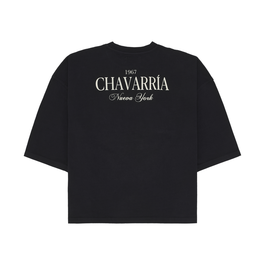 자라 x 윌리 차바리아 오버사이즈 티셔츠 블랙(Zara x Willy Chavarria Oversize T-Shirt Black) - 2