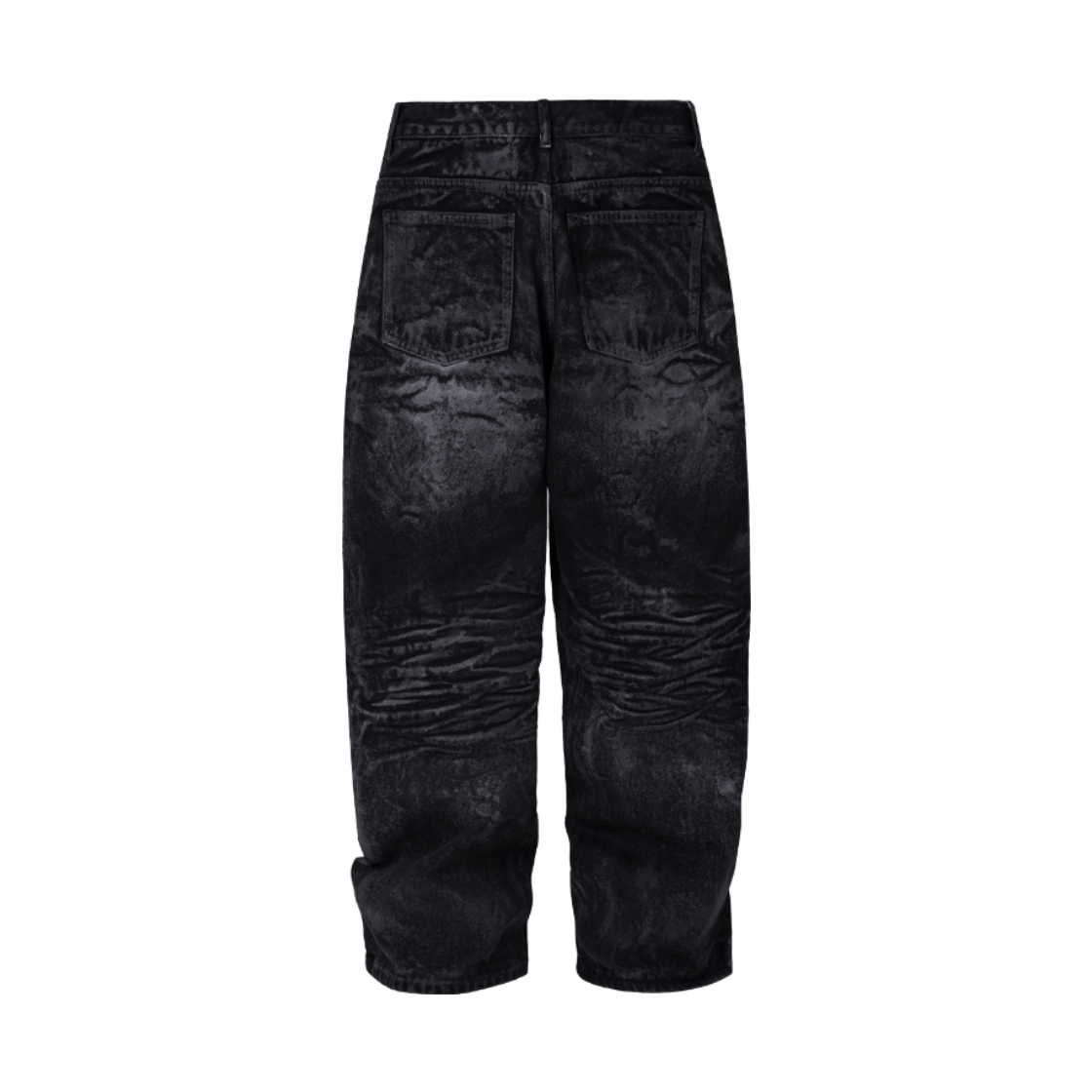코너블레스 코티드 데님 팬츠 블랙(Cornerbless Coated Denim Pants Black) - 3
