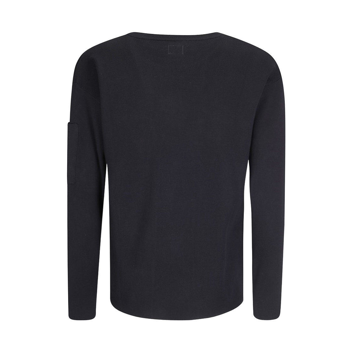 C.P. 컴퍼니 코튼 씨 아일랜드 렌즈 스웨터 블랙 - 26SS(C.P. Company Cotton Sea Island Lens Sweater Black - 26SS) - 2
