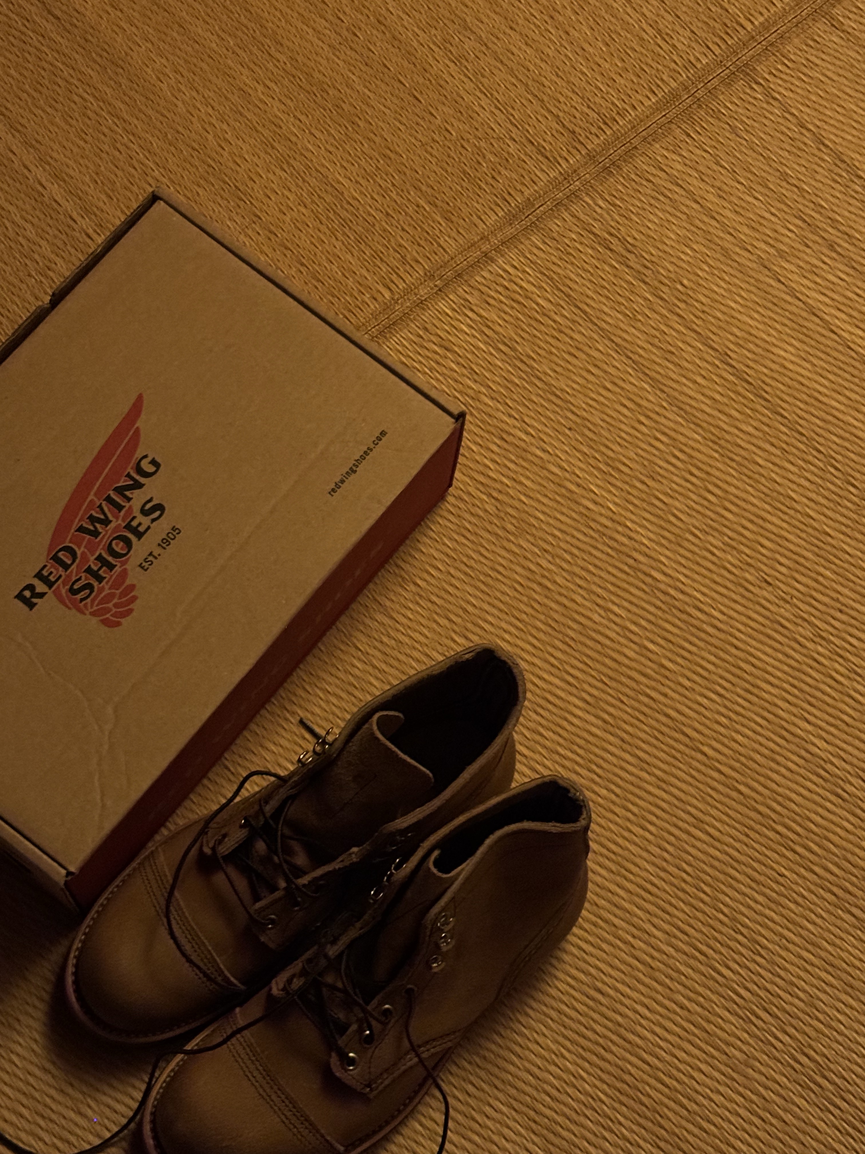 Red Wing Iron Ranger 8083 Hawthrone Muleskinner - D 착용 스타일 - 2