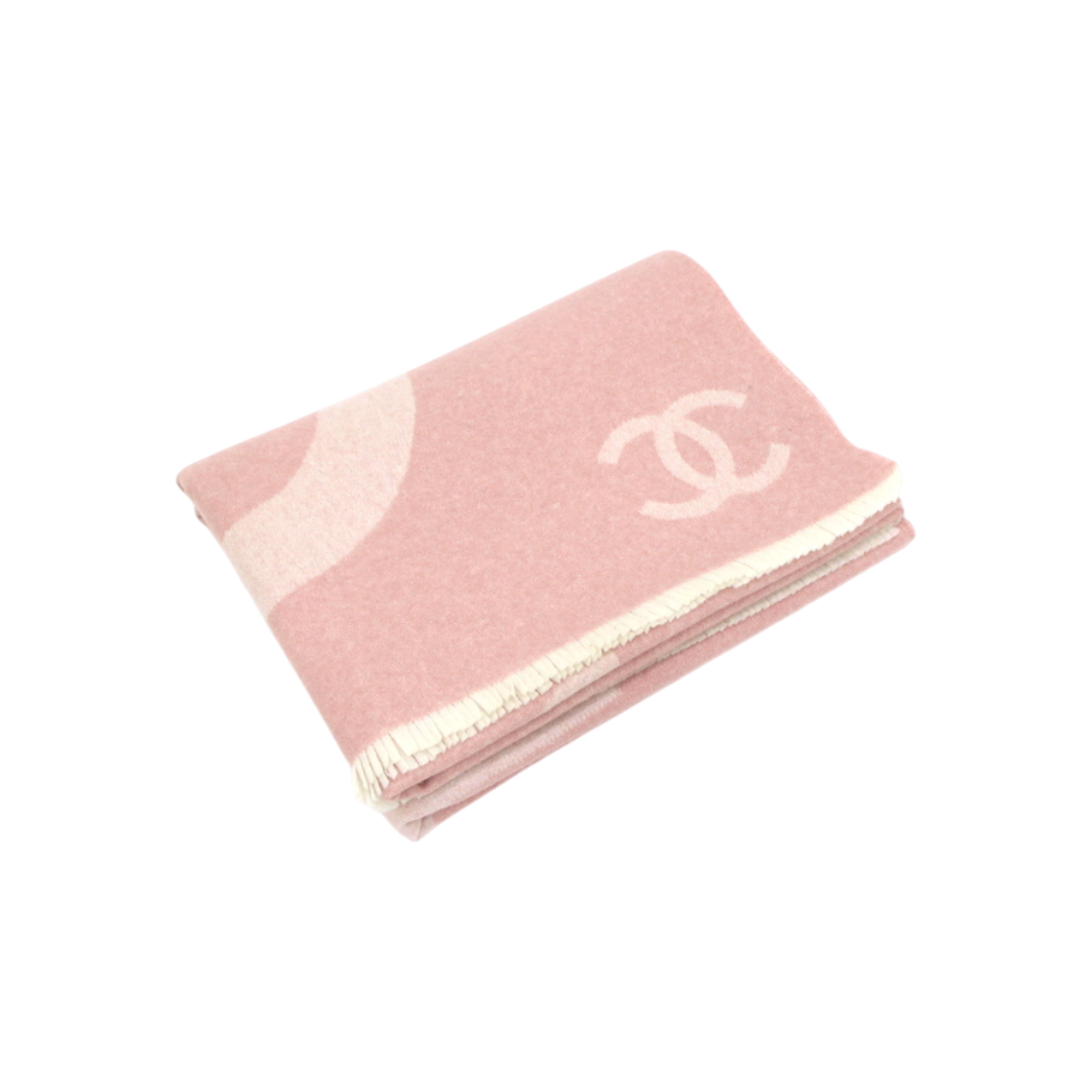 샤넬 핑크 캐시미어 실크 혼방 이니셜 CC로고 여성 머플러aa63138(Chanel Pink Cashmere-Silk Blend CC Logo Women Scarf)
