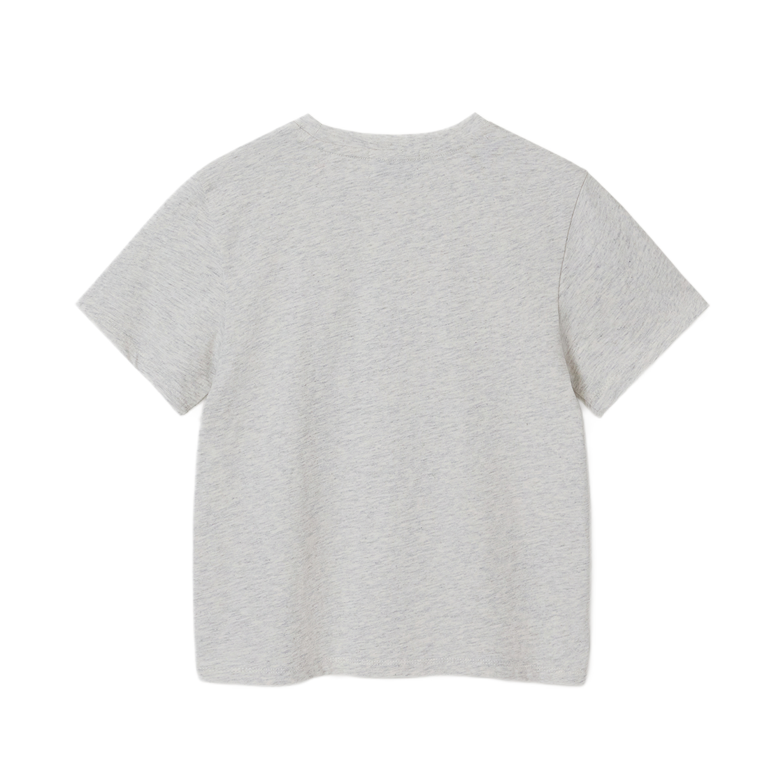 세터 x 몬치치 키즈 세터데이 무드 반팔 티셔츠 멜란지 화이트(SATUR x Monchhichi K Saturday Mood T-Shirt Melange White) - 2