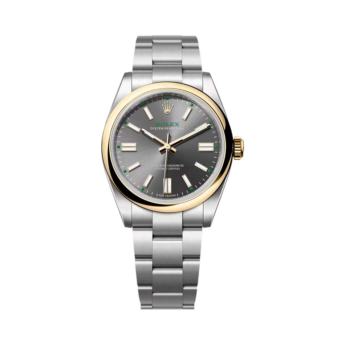 134303 Rolex Oyster Perpetual 41mm 134303 Yellow Gold Diamond Set Oyster