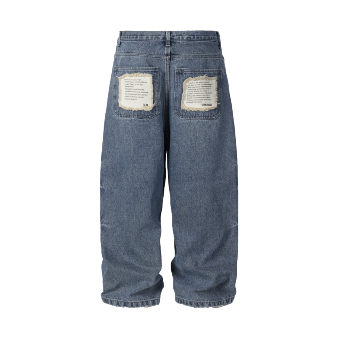 코너블레스 맥시마이징 데님 팬츠 미드블루(Cornerbless Maximizing Denim Pants Mid Blue)