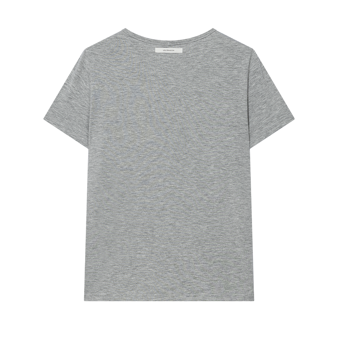 어글리쉐도우 리본 티셔츠 그레이(UGLYSHADOW Ribbon T-Shirt Grey) - 2