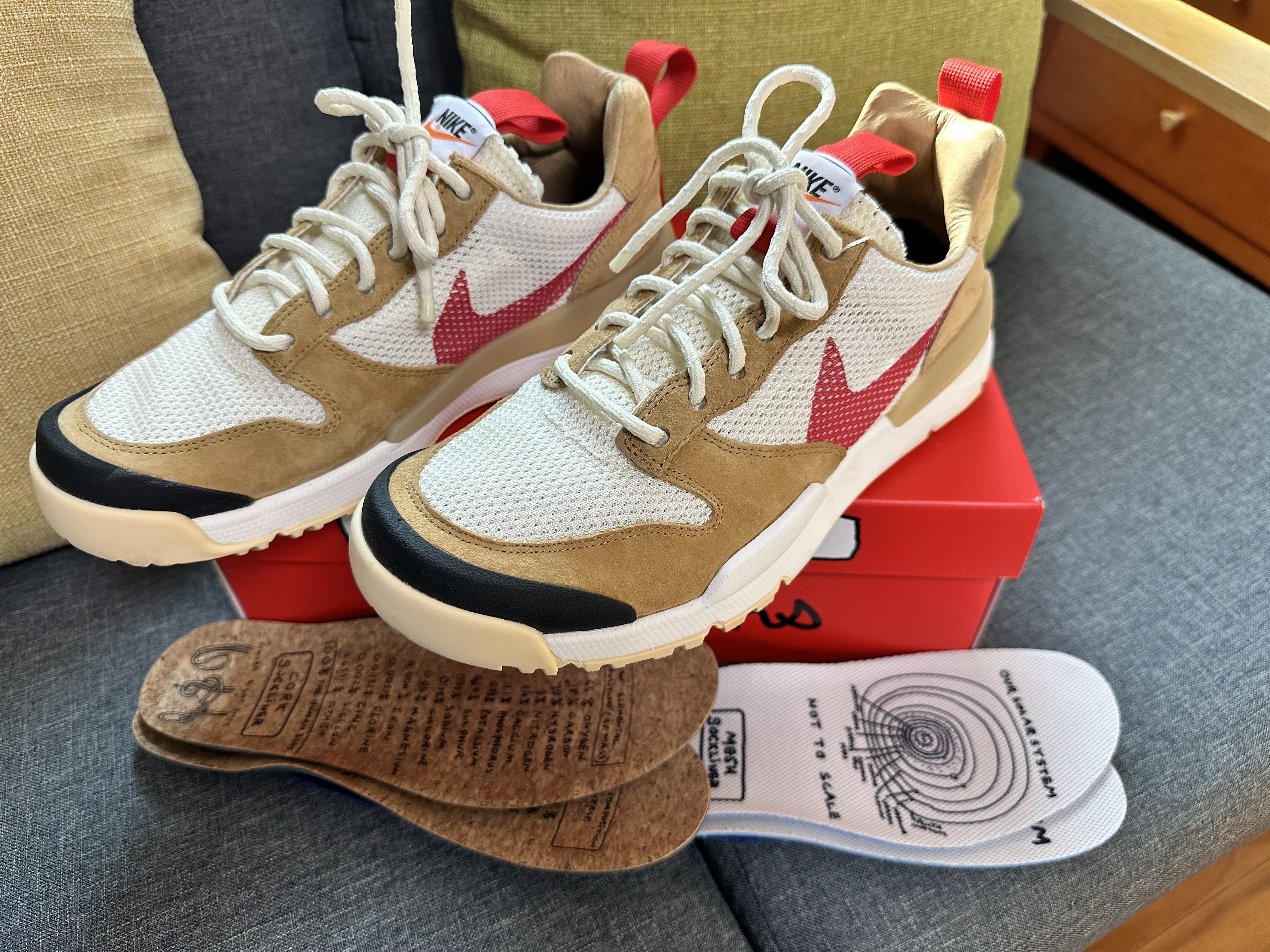 Nike x Tom Sachs Mars Yard Shoe 3.0 Space Camp 착용 스타일