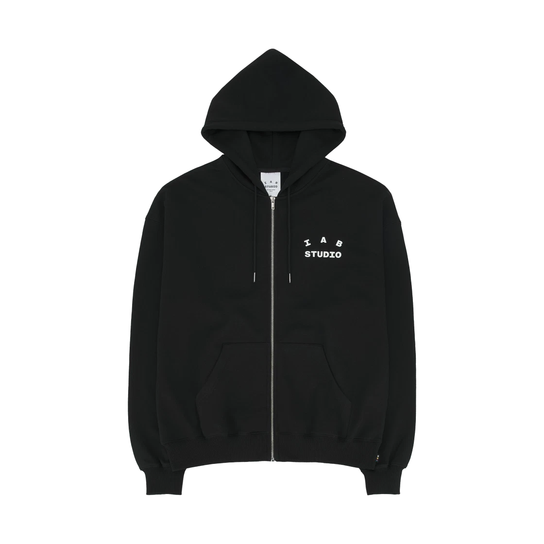 IAB Studio IAB Studio Zip-Up Hoodie Black - 26SS · S