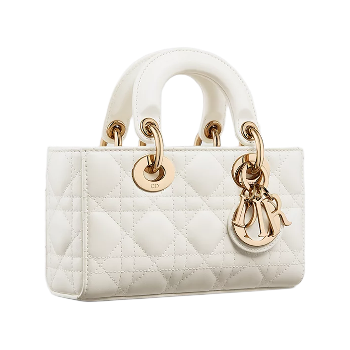 디올 레이디 D-조이 미니백 까나쥬 램스킨 라떼(Dior Lady D-Joy Mini Bag Cannage Lambskin Latte) - 2
