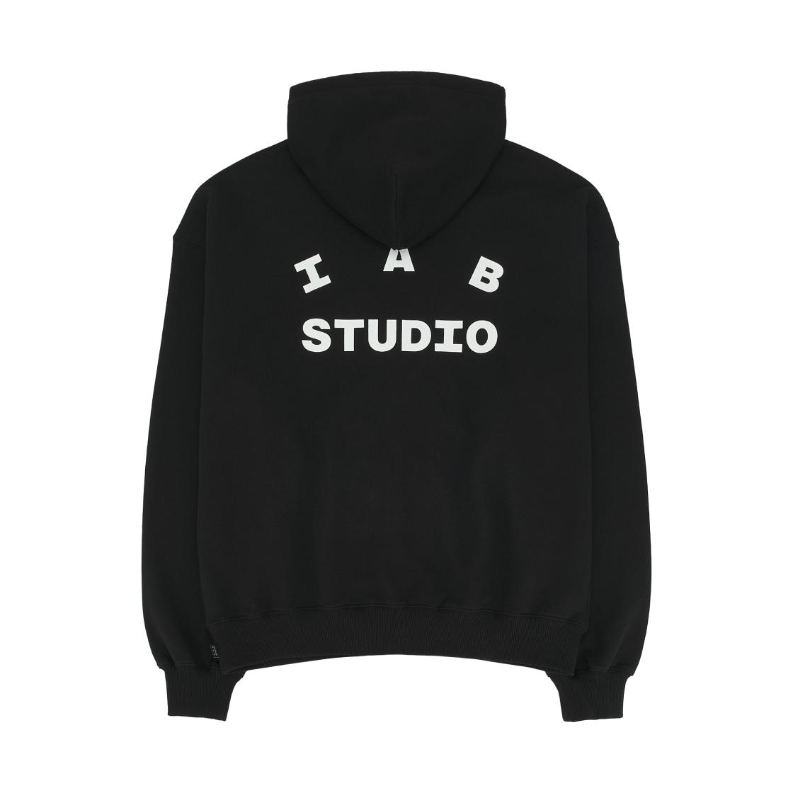 아이앱 스튜디오 후드 집업 블랙 - 26SS(IAB Studio Zip-Up Hoodie Black - 26SS) - 2