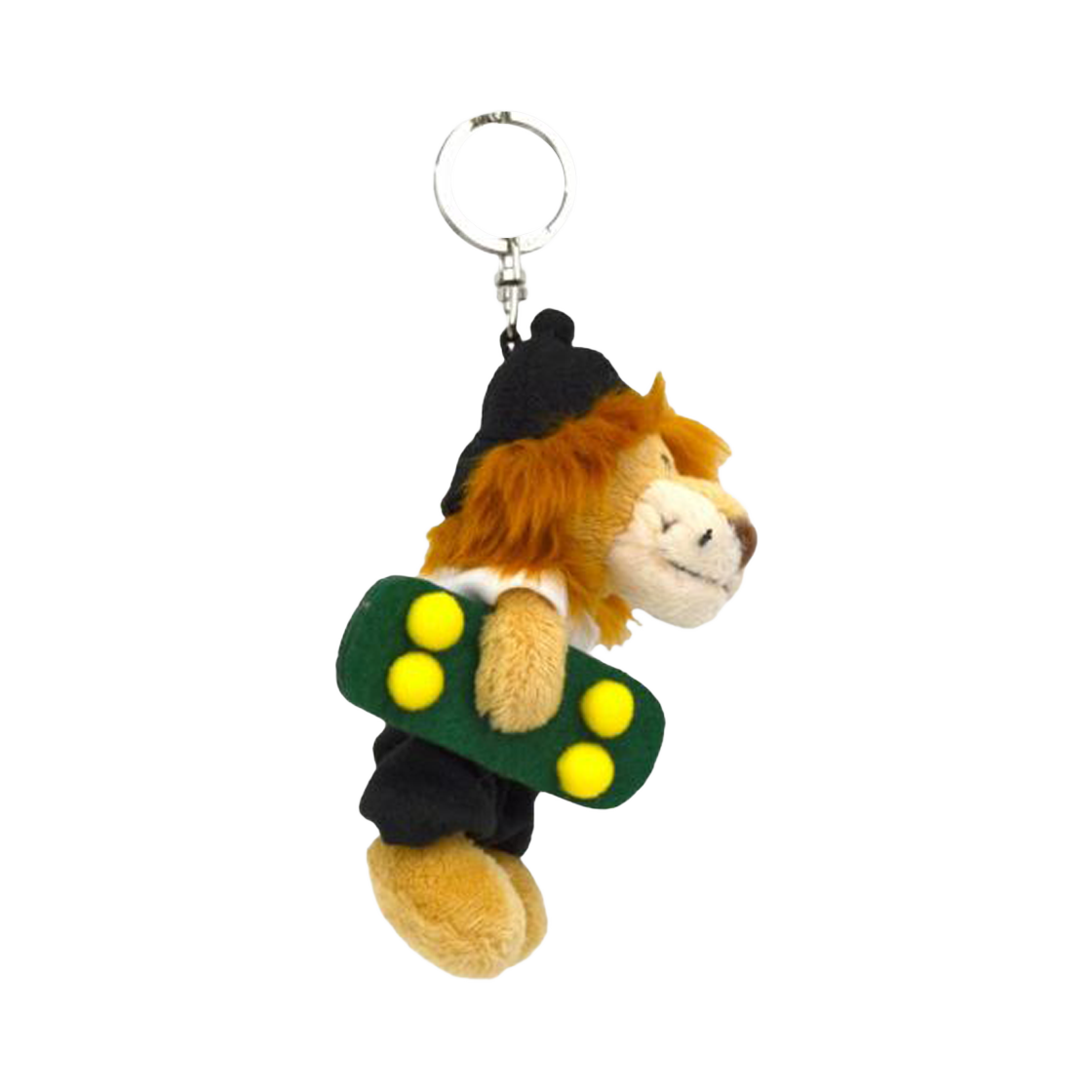 [KREAM 단독] 니키 스케이트보드 타는 사자 키링 10cm([KREAM 단독] NICI 10cm Lion with Skateboard BB) - 2