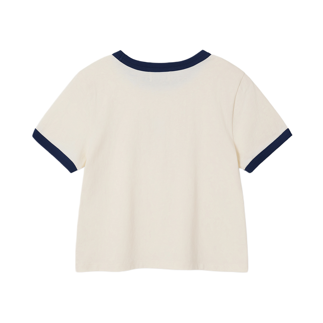 세터 x 몬치치 우먼 링거 반팔 티셔츠 크림(SATUR x Monchhichi W Ringer T-Shirt Cream) - 2