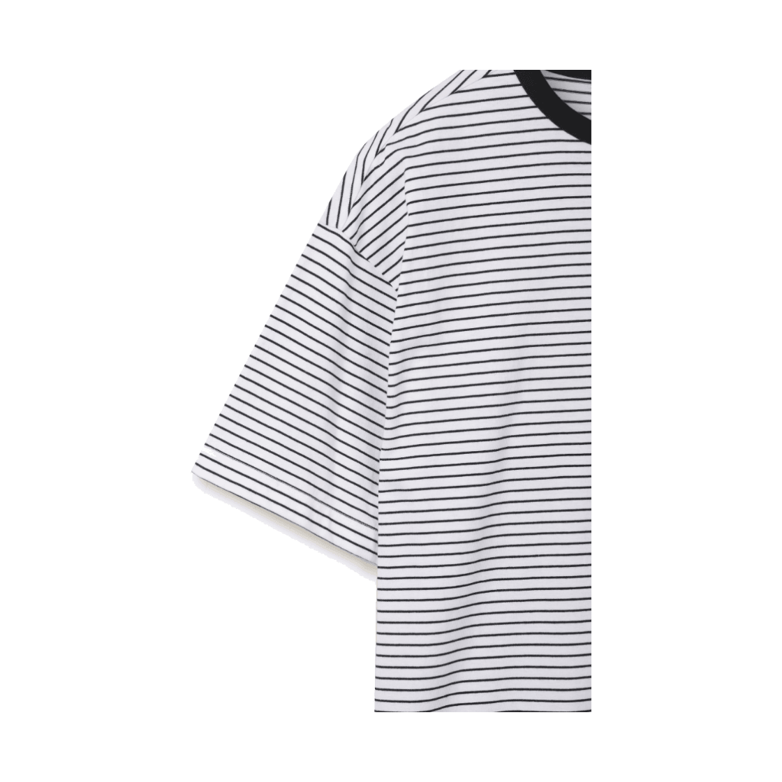 24/7 시리즈 USA 코튼 20수 스트라이프 티셔츠 화이트(24/7 series USA Cotton 20's Stripe Tee White) - 4