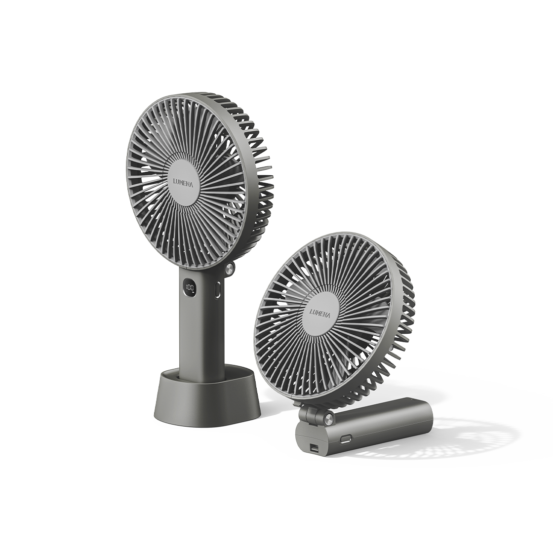 루메나 FAN PRO MAX V 빅팬 휴대용 탁상용 폴더블 선풍기(Lumena FAN PRO MAX V Big Pan Portable Tabletop Foldable Fan)