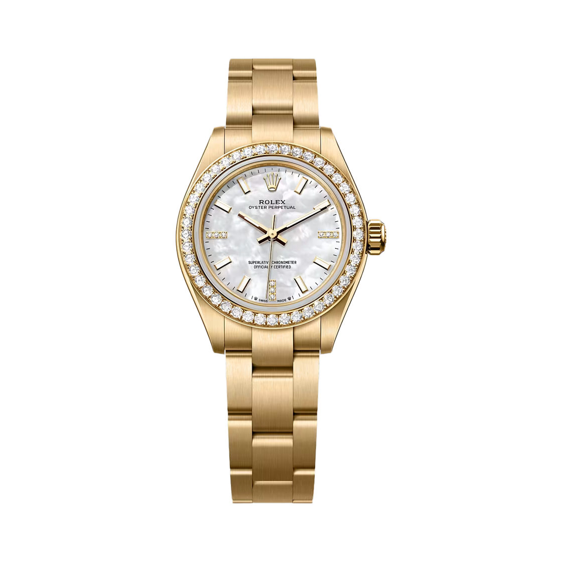 롤렉스 오이스터 퍼페츄얼 28mm 276248RBR 진주자개 다이아 셋팅 오이스터(Rolex Oyster Perpetual 28mm 276248RBR MoP Diamond Set Oyster) - 1