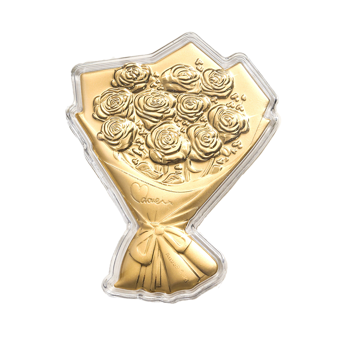 국제표준금거래소 꽃다발 골드바 0.3g(International Standard Gold -Bouquet Gold Bar 0.3g)
