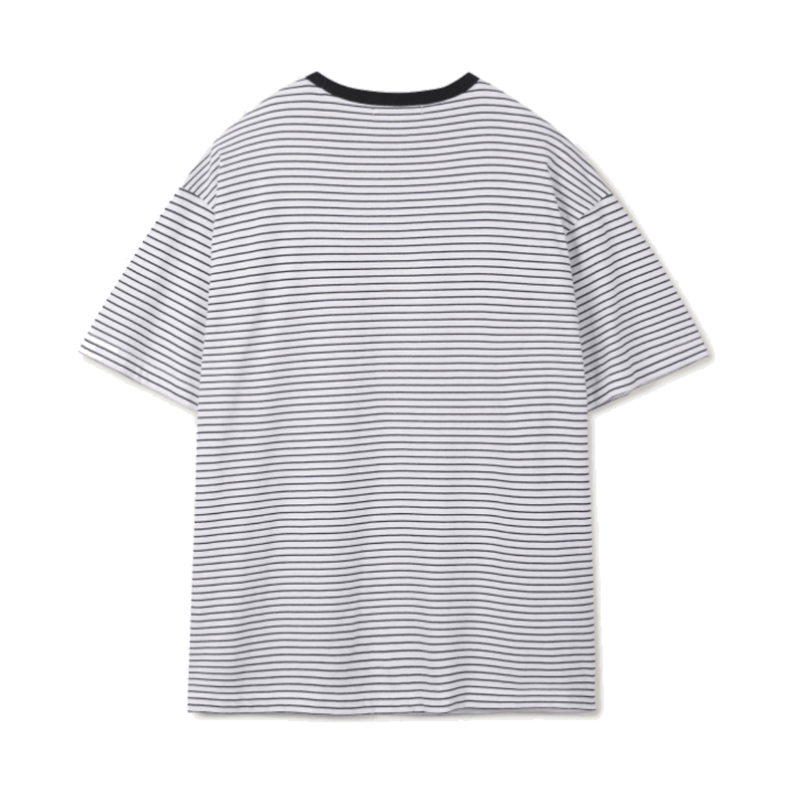 24/7 시리즈 USA 코튼 20수 스트라이프 티셔츠 화이트(24/7 series USA Cotton 20's Stripe Tee White) - 2