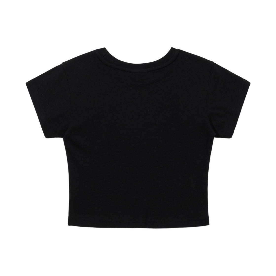 비에스래빗 르네상스 래빗 프린트 우먼스 숏 크롭 반팔티셔츠 블랙(Bsrabbit Renaissance Rabbit Print Women's Short Crop SST Black) - 2