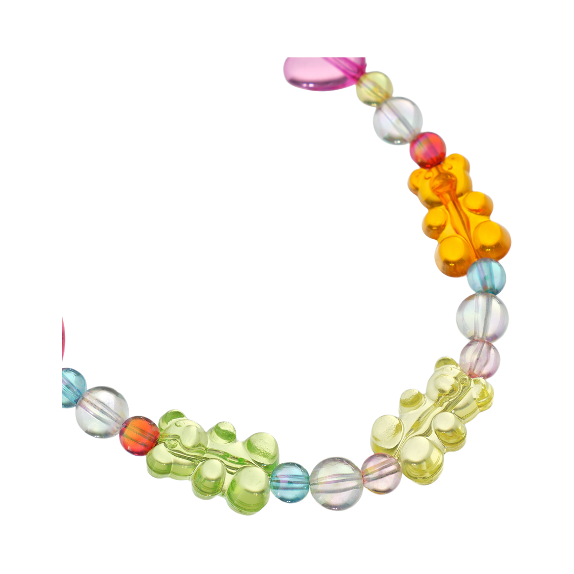 에스엘비에스 레인보우 베어 비즈 스트랩(SLBS  Rainbow Bear Bead Strap) - 2