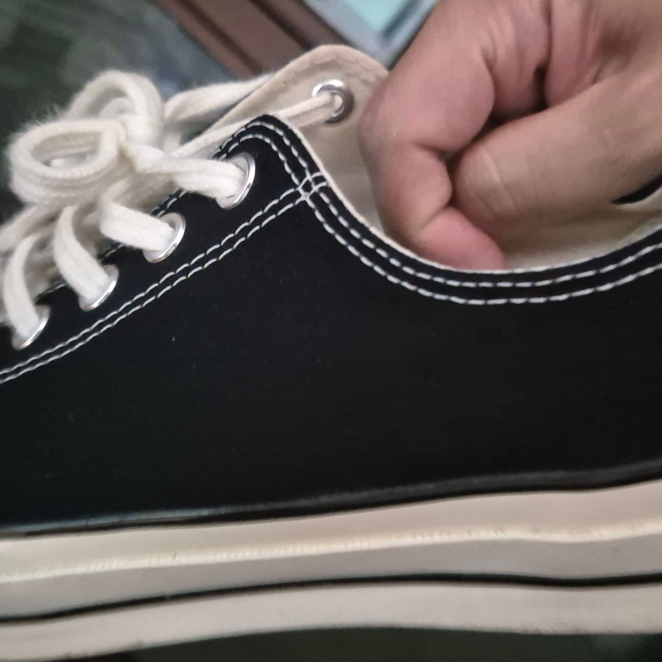 Converse Chuck 70 Ox Black - Standard 착용 스타일