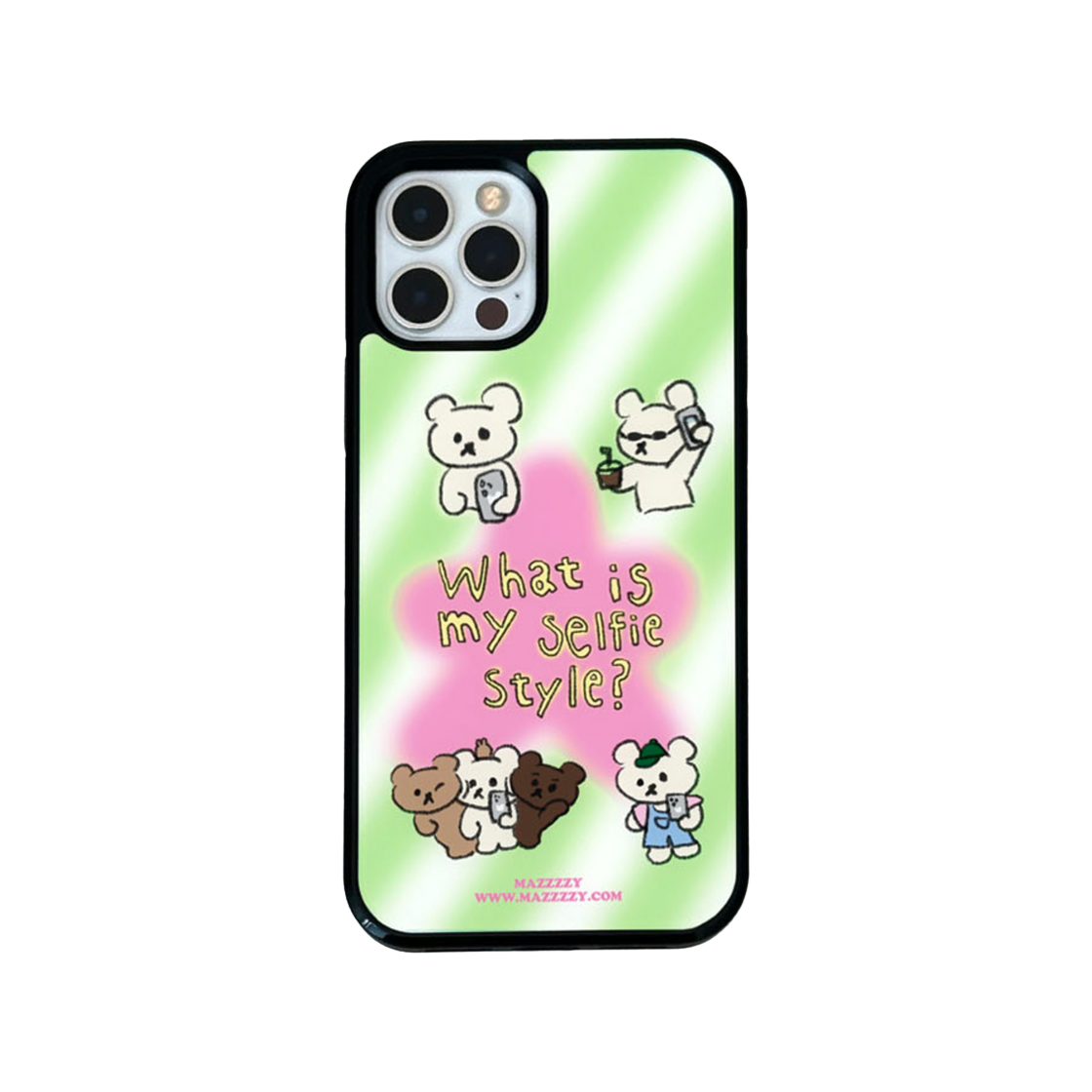 P0000BLF MAZZZZY MagSafe selfie muffin glass case