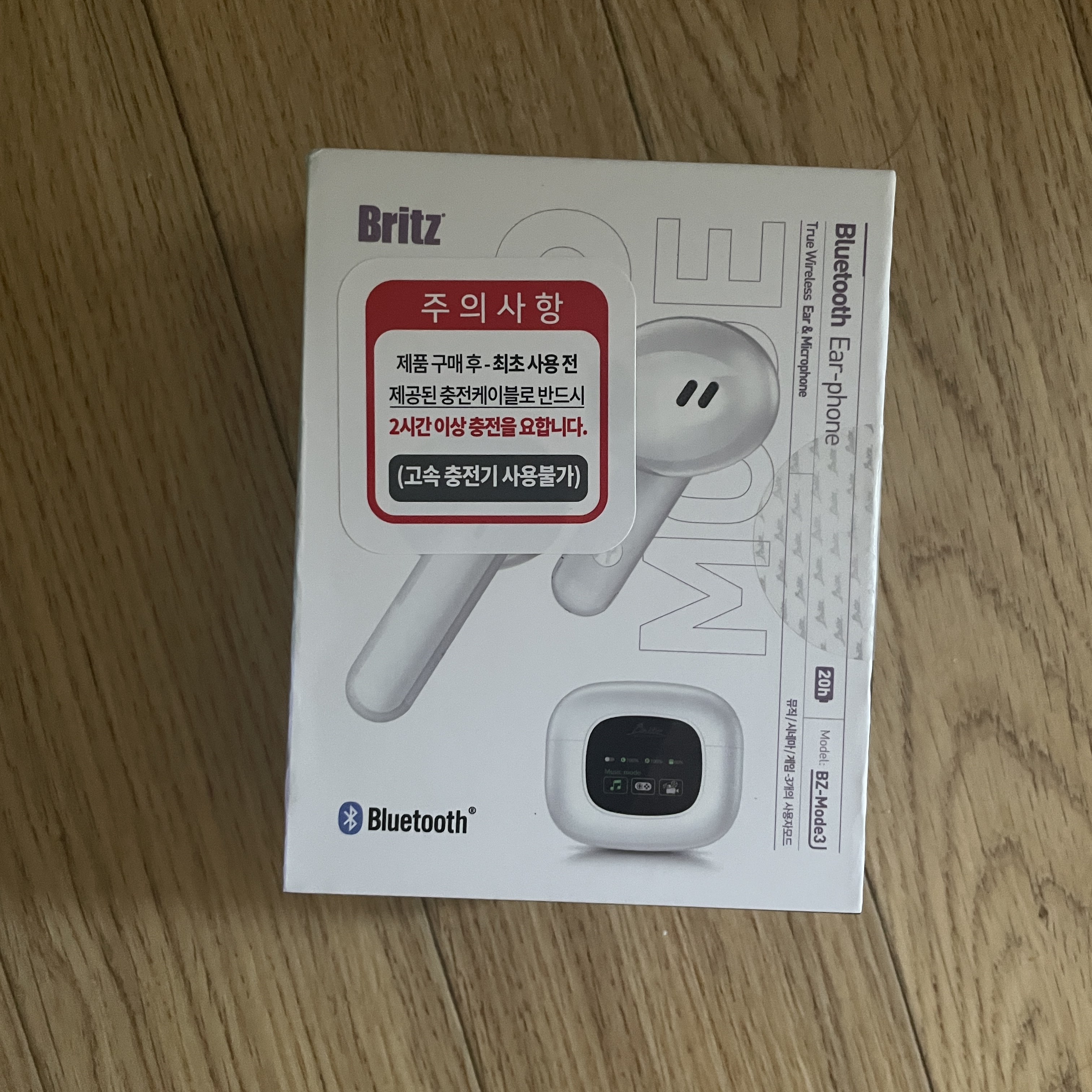 BRITZ BZ-Mode3 Display Open Bluetooth Earphones v5.3 착용 스타일