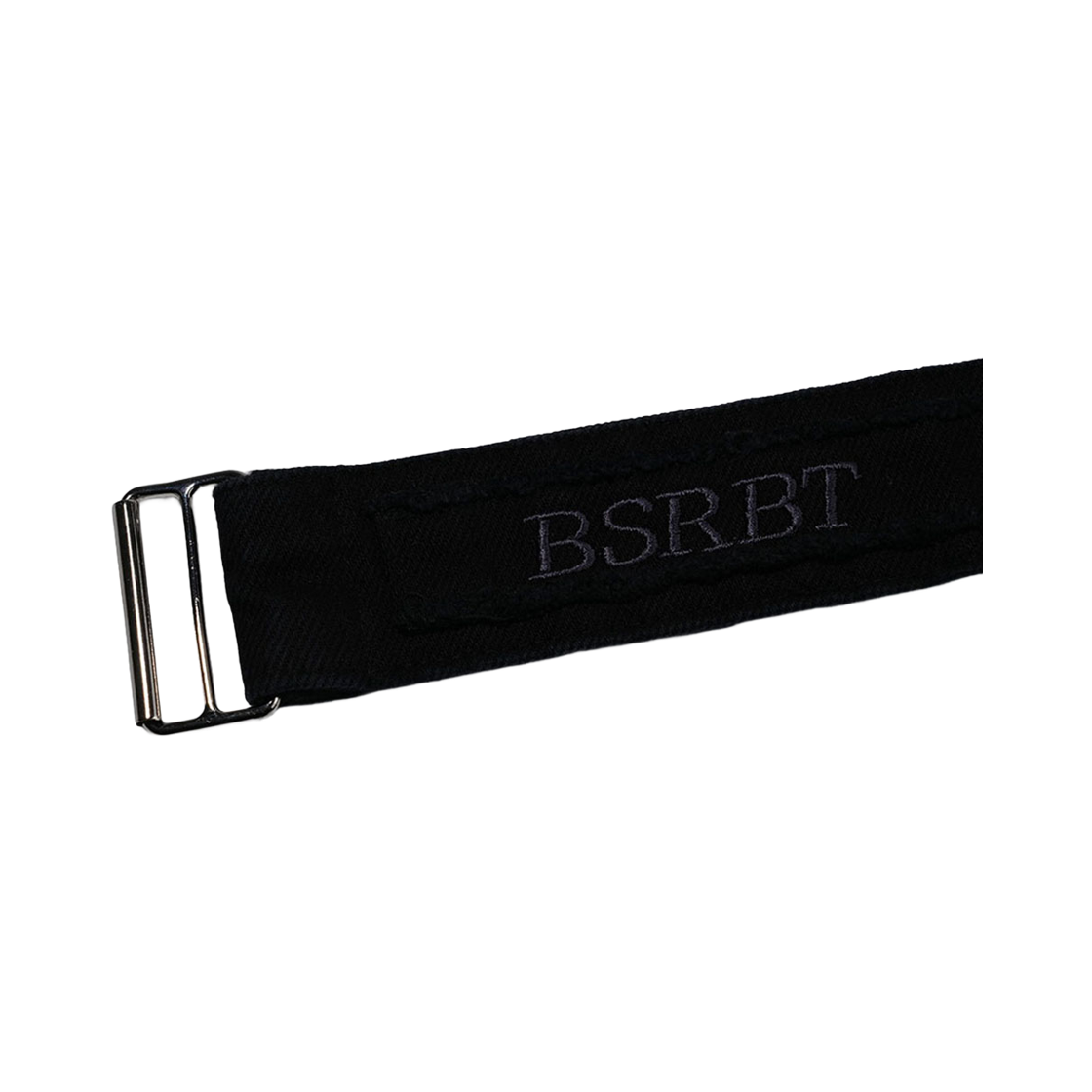 비에스래빗 로우 엣지 스냅 벨트 블랙(Bsrabbit Raw Edge Snap Belt Black) - 3