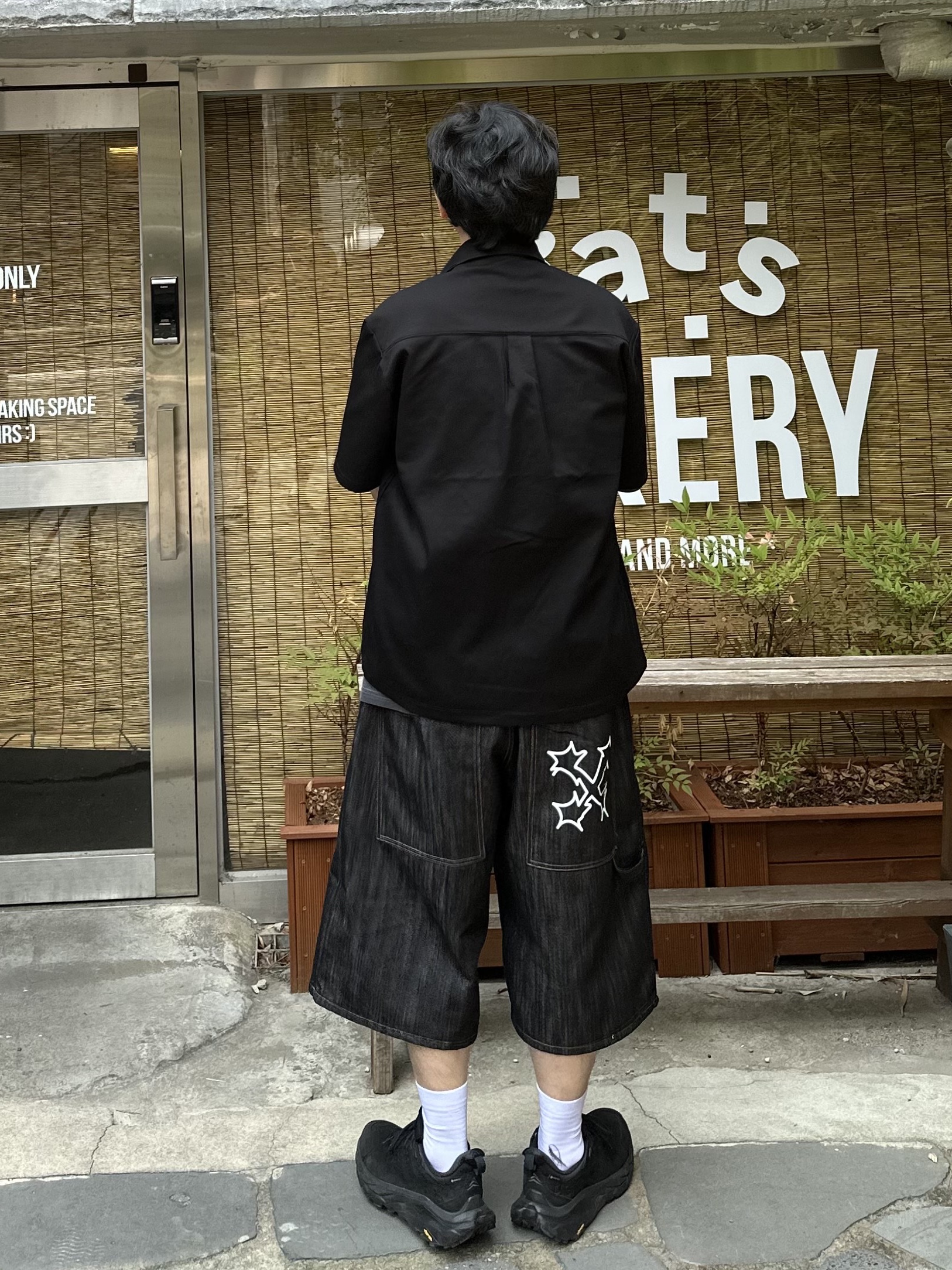 Hoka Kaha 2 Low Gore-Tex Black 착용 스타일 - 5