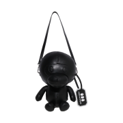 BAPE x Comme des Garcons Osaka Baby Milo Leather Shoulder Bag Black