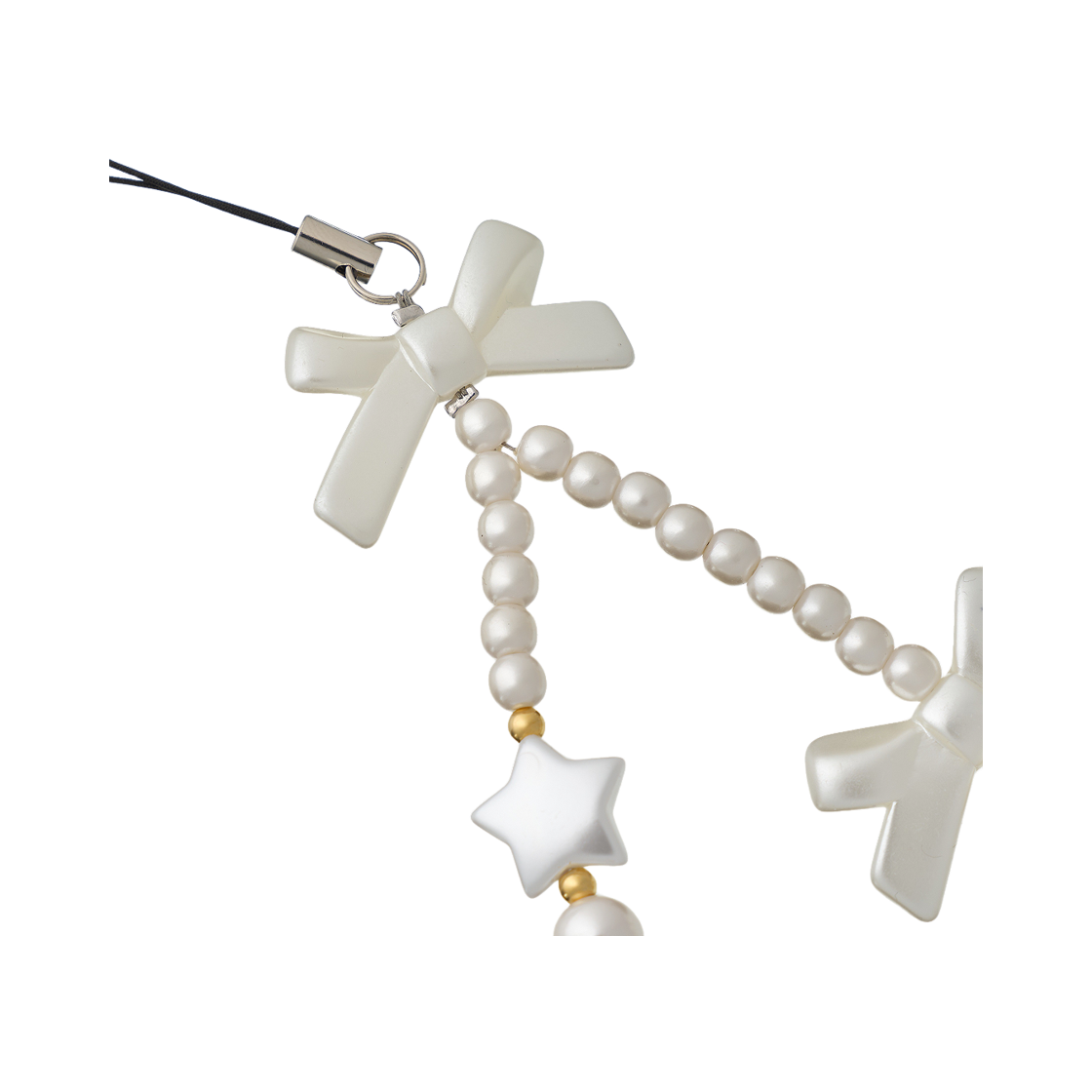 에스엘비에스 리본 펄 비즈 스트랩(SLBS  Ribbon Pearl Bead Strap) - 3