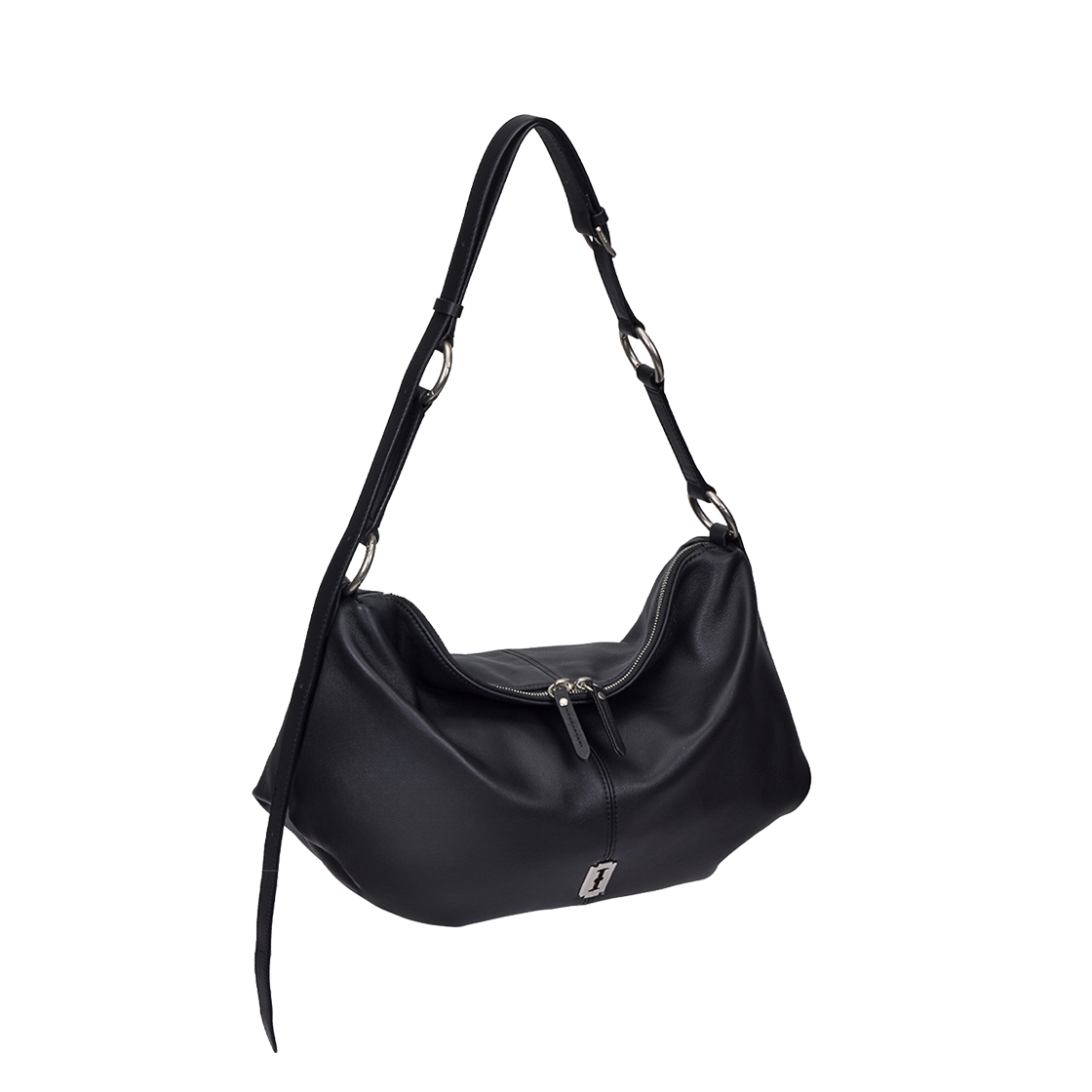 분크 하프문 아타쉬 크로스 스트랩 블랙(vunque Halfmoon Attache Cross Strap Black) - 2