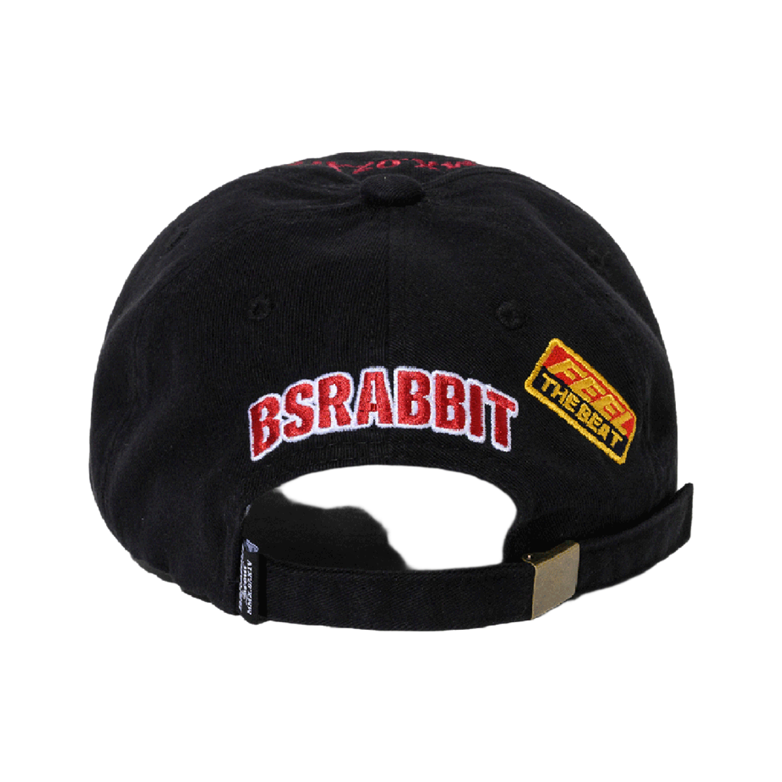 비에스래빗 레거시 크레스트 캡 블랙(Bsrabbit Bsr Legacy Crest Cap Black) - 3