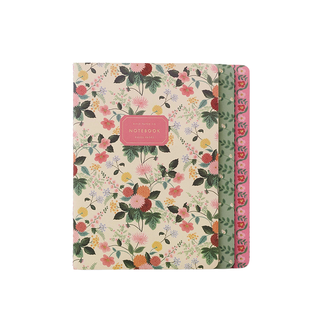 라이플페이퍼 Dahlia 스티치 노트북 세트(Dahlia Stitched Notebook Set) - 1