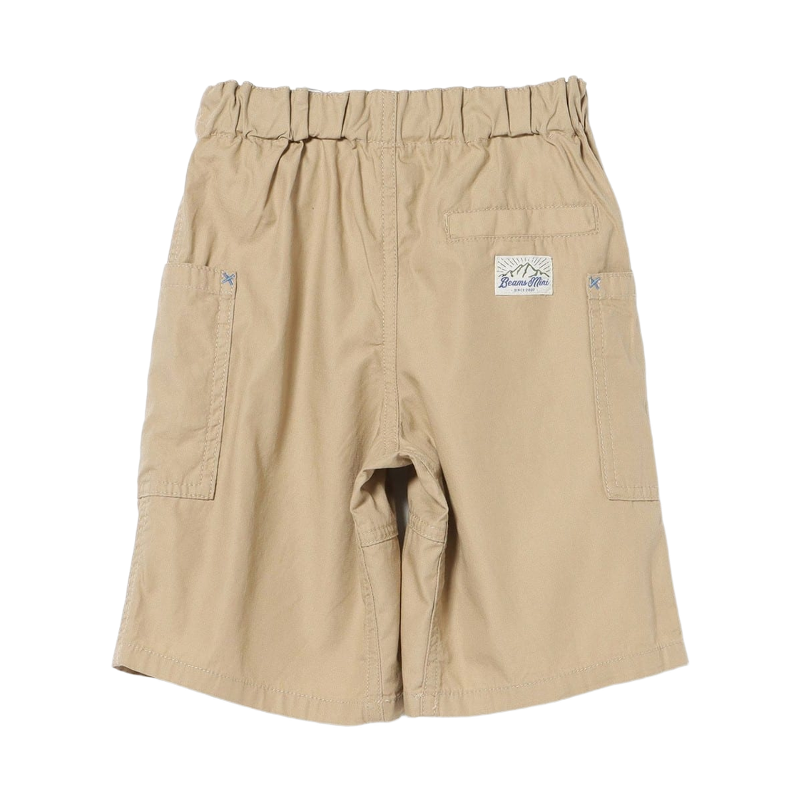 (키즈) 빔즈 미니 스마일 캠프 쇼츠 베이지((Kids) Beams Mini Smile Camp Shorts Beige) - 2