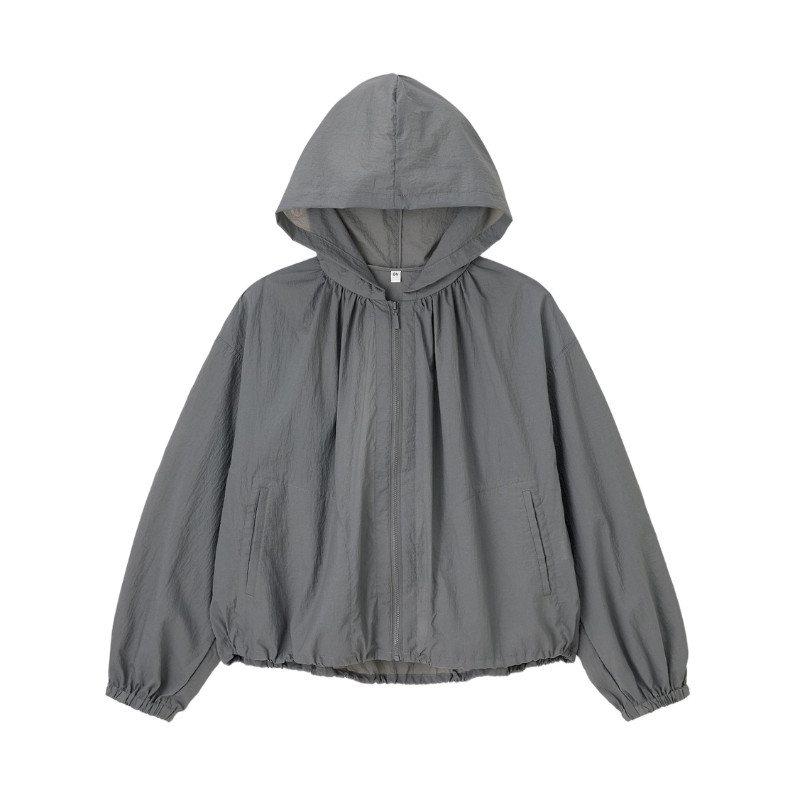 359593-06 (W) GU UV Cut Sheer Parka Gray