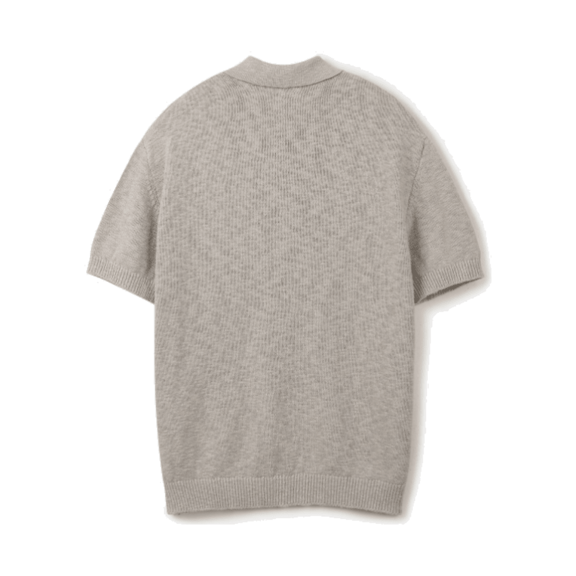 24/7 시리즈 크로셰 코튼 칼라넥 니트 탑 그레이(24/7 series Crochet Cotton Collar Knit Gray) - 2