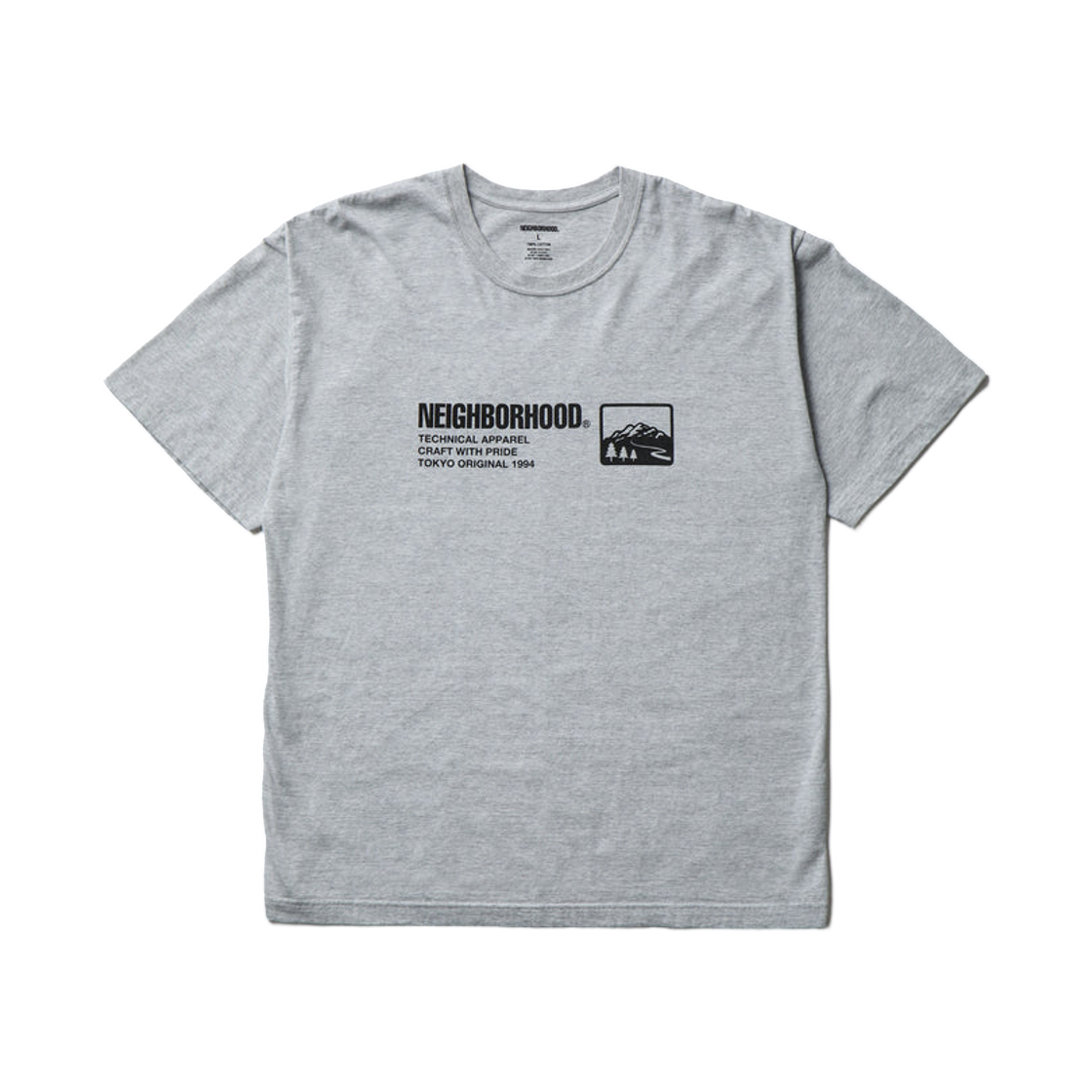 네이버후드 NH 숏슬리브 티셔츠-10 그레이(Neighborhood NH S/S T-Shirt-10 Gray)
