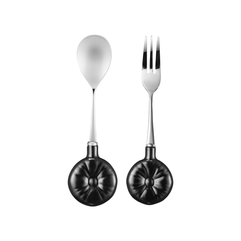 리이제 미니 쿠션 커트러리 세트 매트 블랙(LEEJAE Mini Cushion Cutlery Set Matte Black)