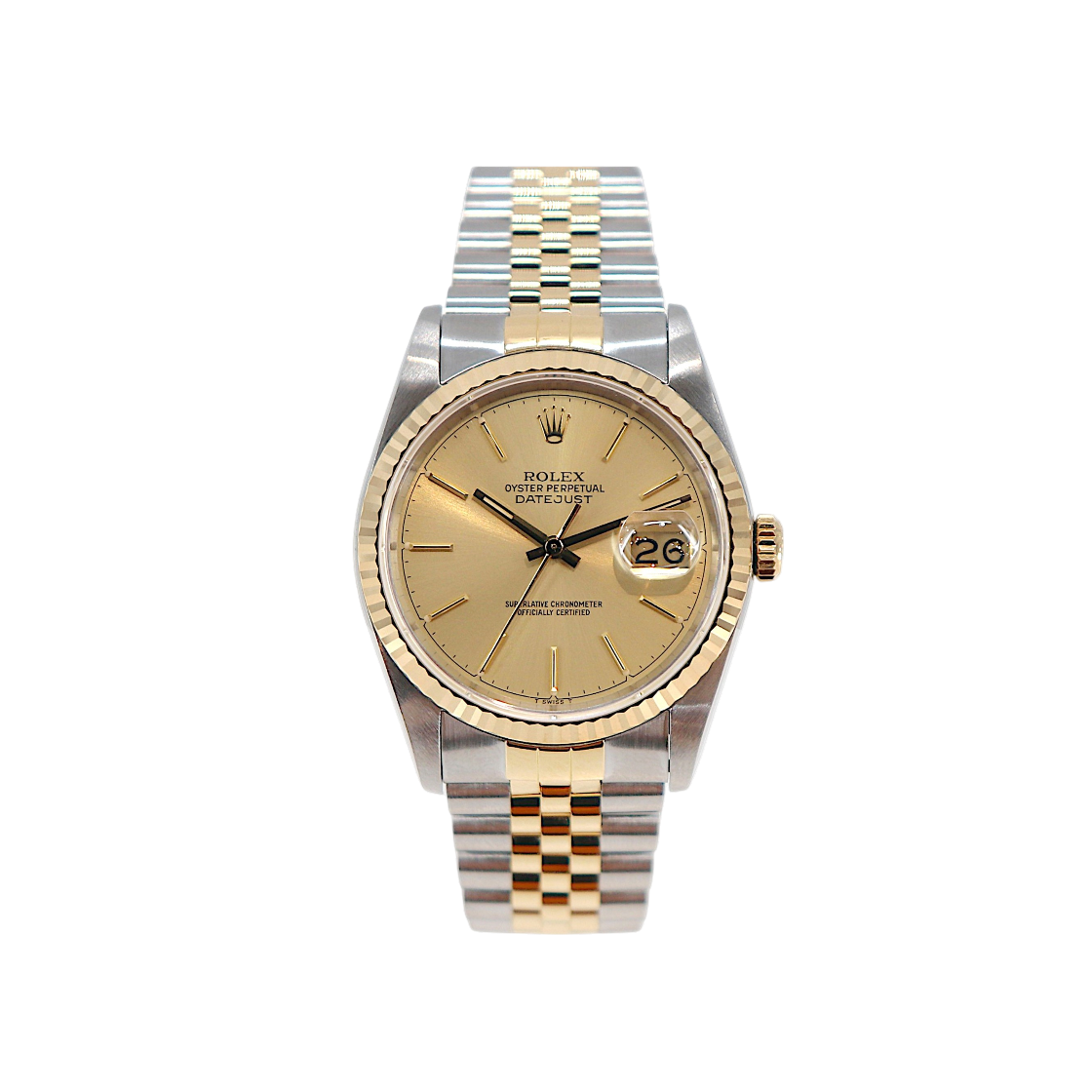 롤렉스 데이저스트 36MM 콤비 바인덱스 16233(Rolex Datejust Two-Tone Index 16233) - 1