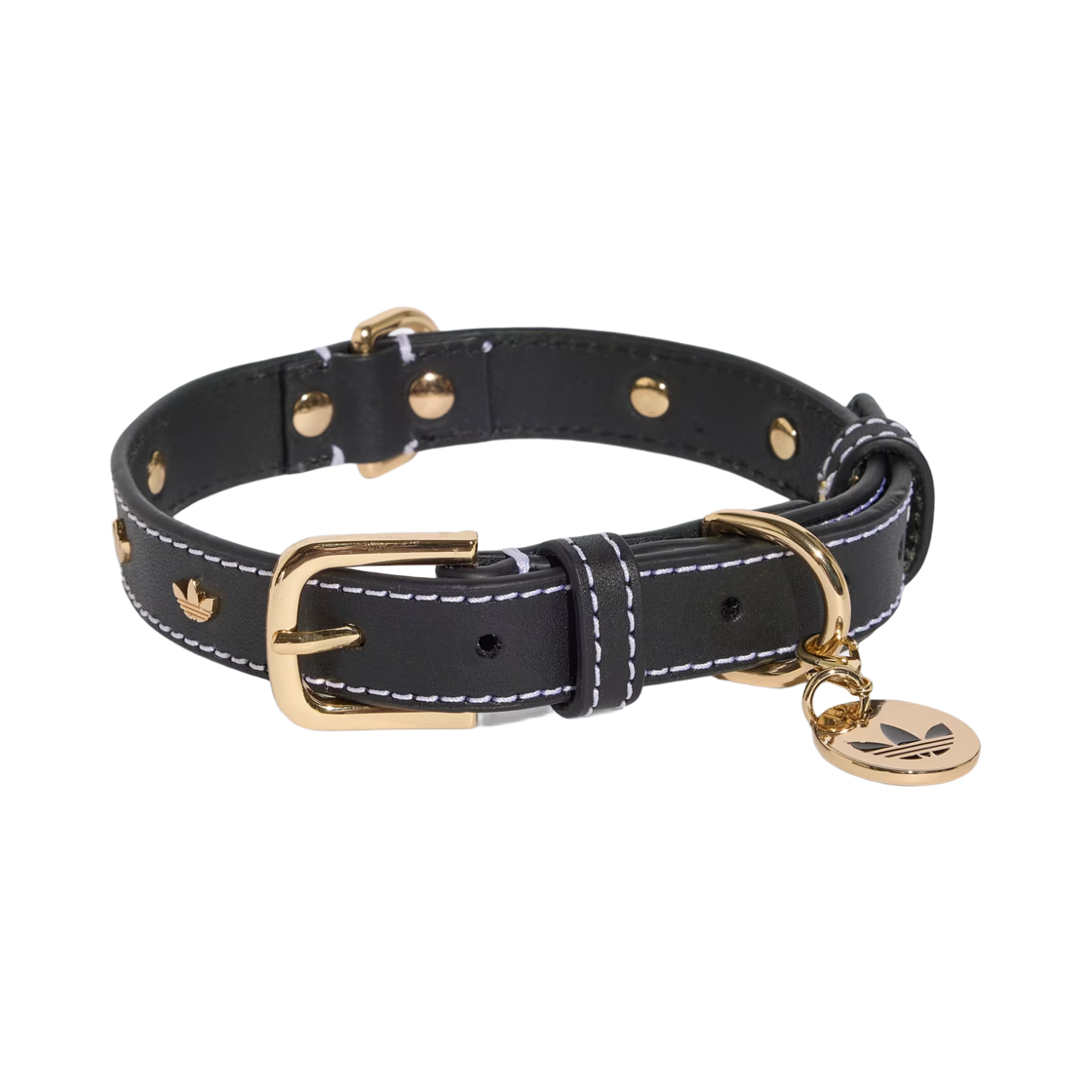 아디다스 펫 레더 칼라 블랙(Adidas Pet Leather Collar Black)