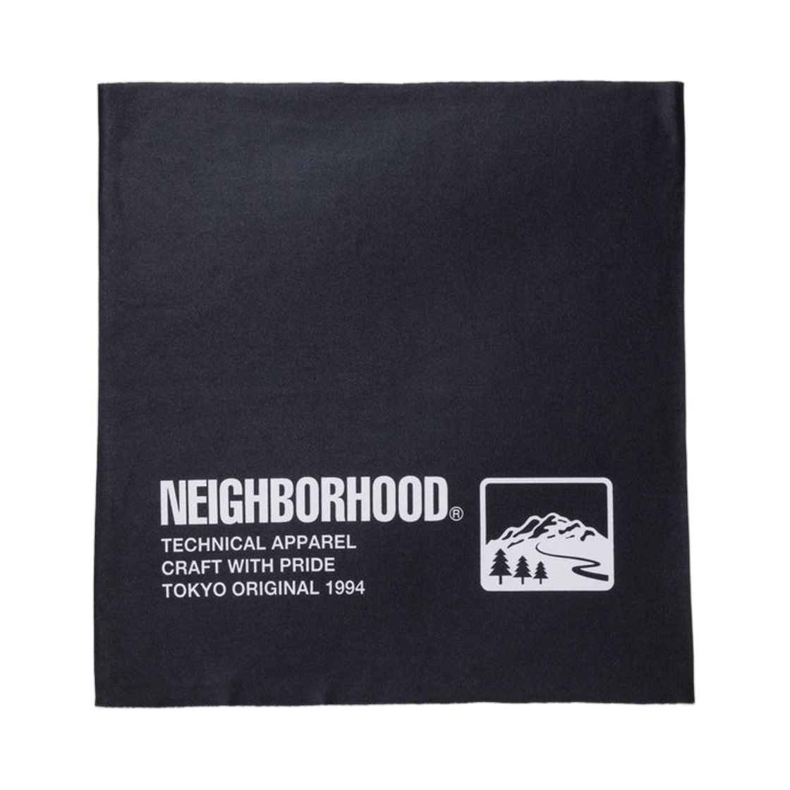 네이버후드 넥 게이터 블랙(Neighborhood Neck Gaiter Black)