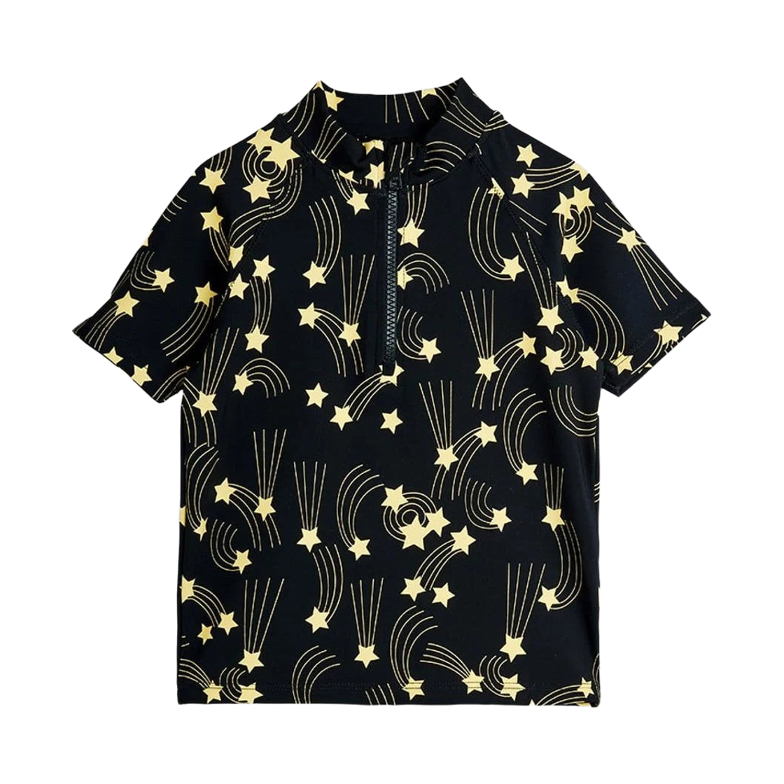 (키즈) 미니 로디니 스타폴 스윔 수트 블랙((Kids) Mini Rodini Starfall Swim Suit Black)
