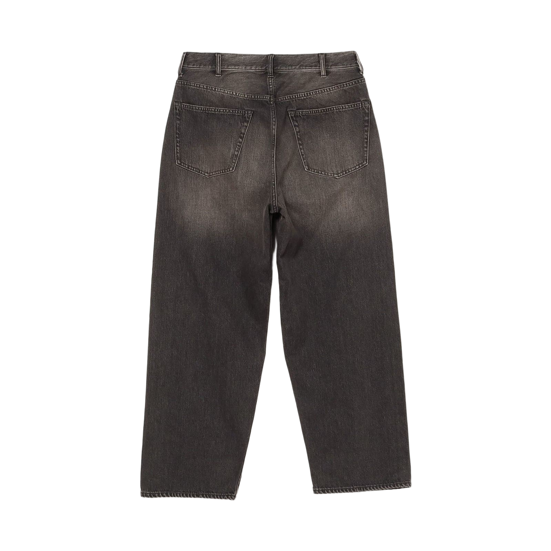 빔즈 와이드 데님 팬츠 더스티 블랙(Beams Wide Denim Pants Dusty Black) - 2