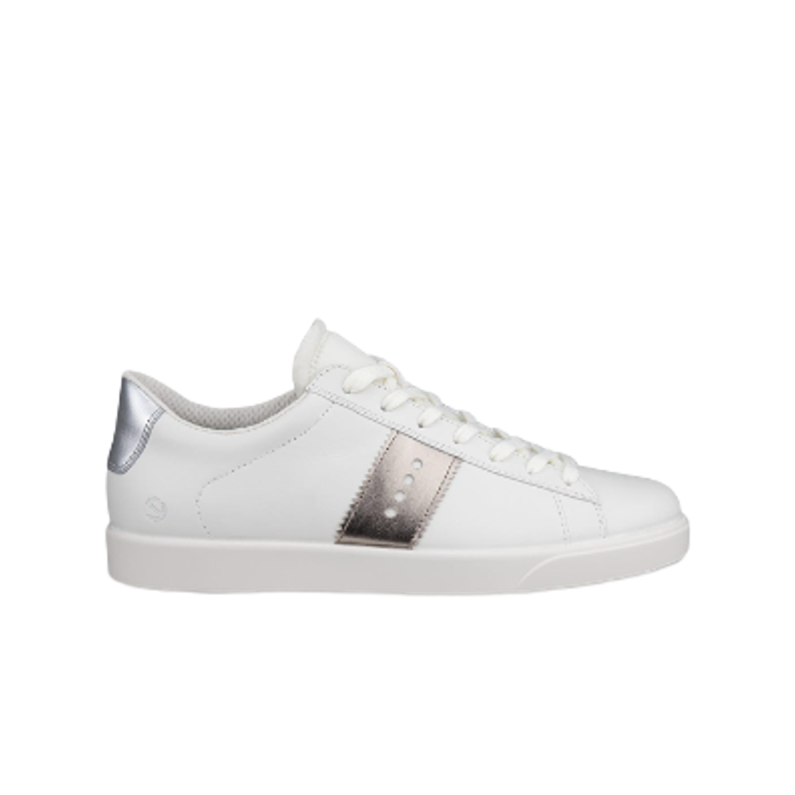 (W) 에코 스트리트 라이트 슈즈 화이트((W) Ecco Street Lite Shoes White)